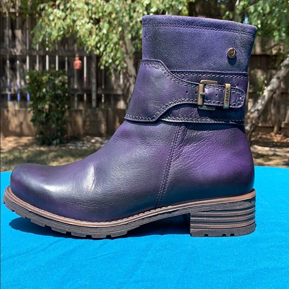 Jafa 490 Indigo Ankle Boots Size 38